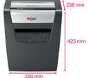 REXEL Momentum X410 Cross Cut Paper Shredder thumbnail 3