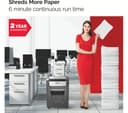REXEL Momentum X410 Cross Cut Paper Shredder thumbnail 4