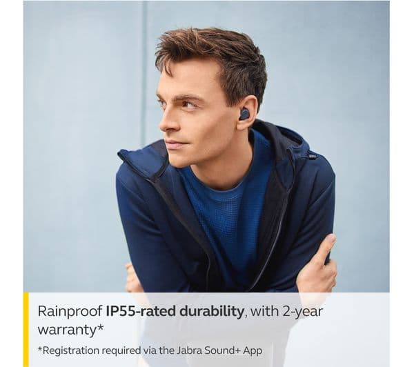 JABRA Elite 3 Wireless Bluetooth Earbuds - Navy - Image 10