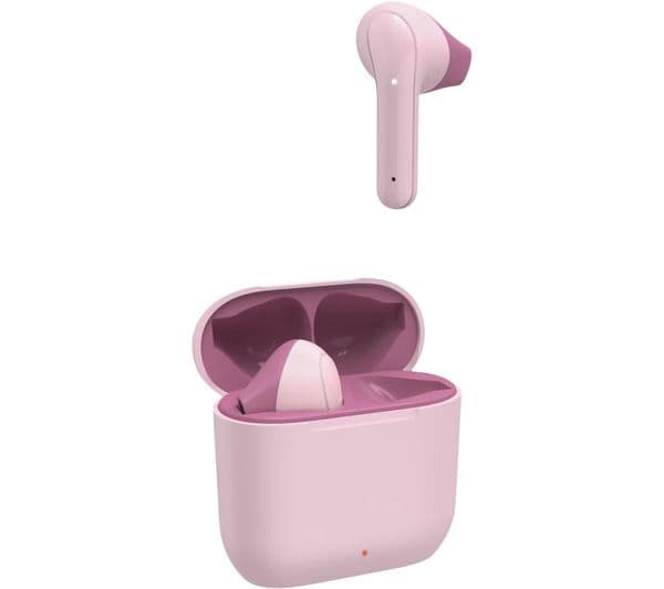 HAMA Essential Line Freedom Light Wireless Bluetooth Earbuds - Pink - Image 4