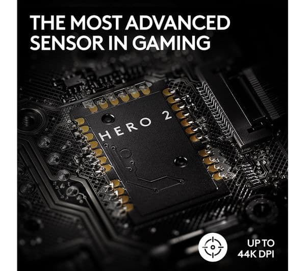 LOGITECH PRO X Superlight 2 Wireless Optical Gaming Mouse - Black - Image 4