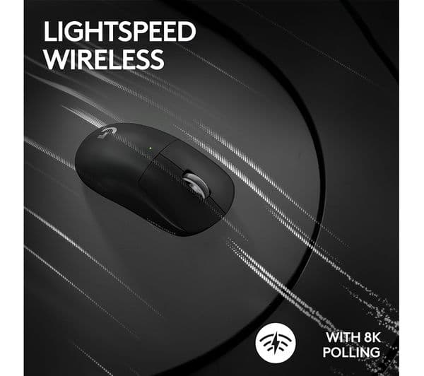 LOGITECH PRO X Superlight 2 Wireless Optical Gaming Mouse - Black - Image 6