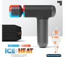 SHARPER IMAGE Powerboost Pro Plus Compact Hot and Cold Massager - Black thumbnail 4