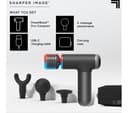 SHARPER IMAGE Powerboost Pro Plus Compact Hot and Cold Massager - Black thumbnail 5