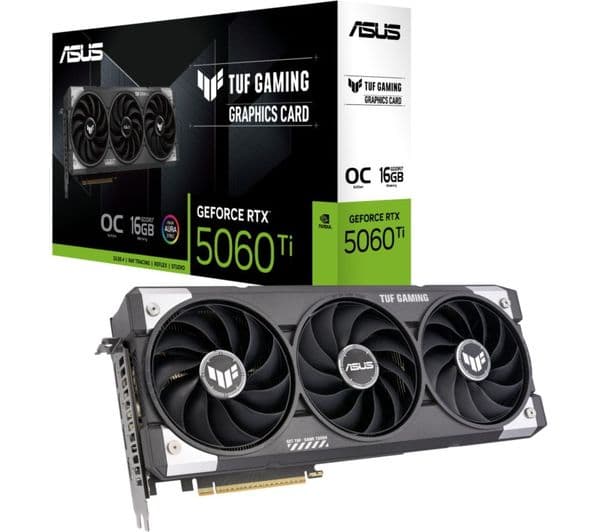 ASUS GeForce RTX 5060 Ti 16 GB TUF Gaming OC Graphics Card - Image 5