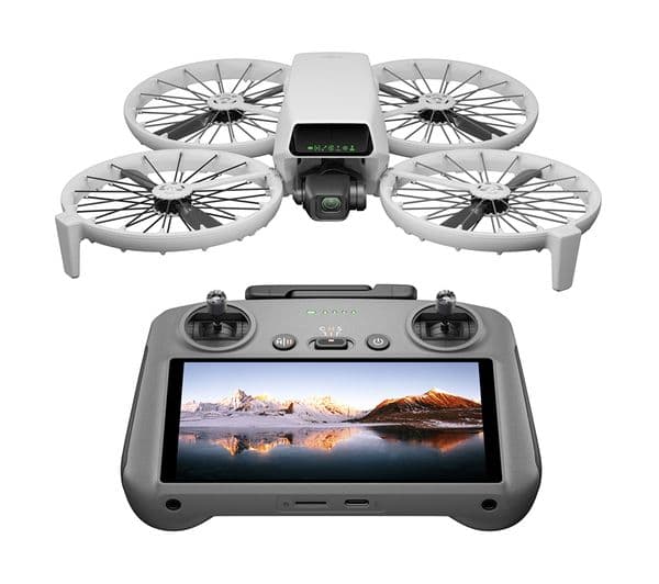 DJI Flip Fly More Combo with RC 2 Screen Remote Controller - Grey - Image 1