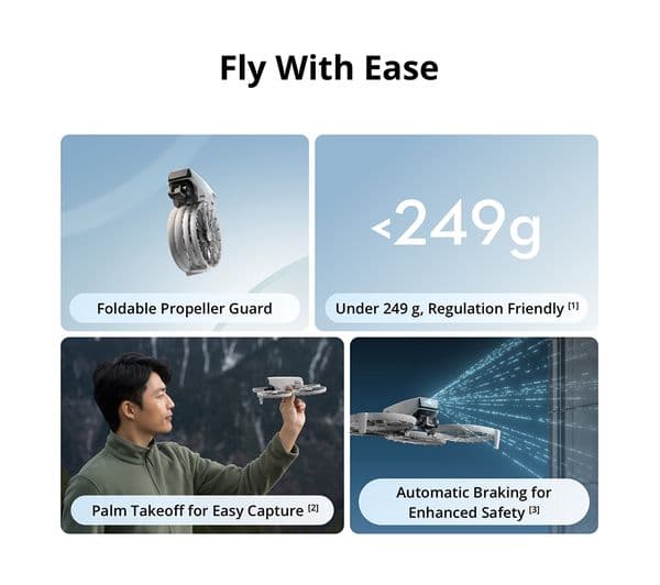 DJI Flip Fly More Combo with RC 2 Screen Remote Controller - Grey - Image 3