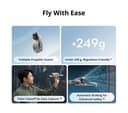 DJI Flip Fly More Combo with RC 2 Screen Remote Controller - Grey thumbnail 3