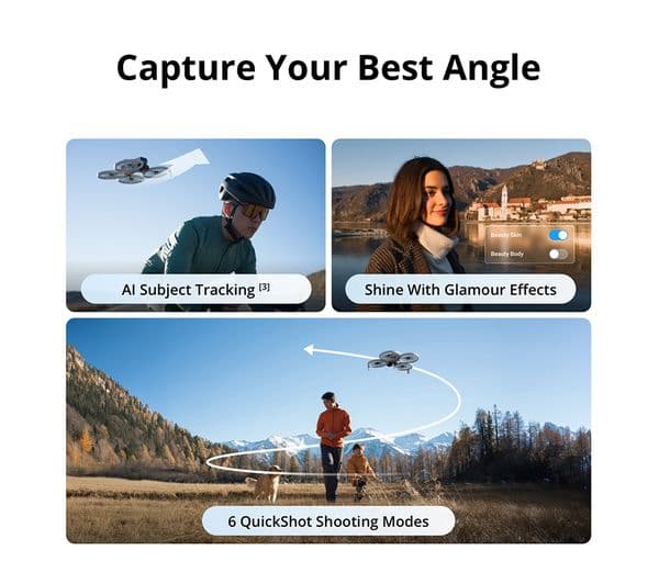 DJI Flip Fly More Combo with RC 2 Screen Remote Controller - Grey - Image 5