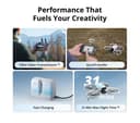 DJI Flip Fly More Combo with RC 2 Screen Remote Controller - Grey thumbnail 6