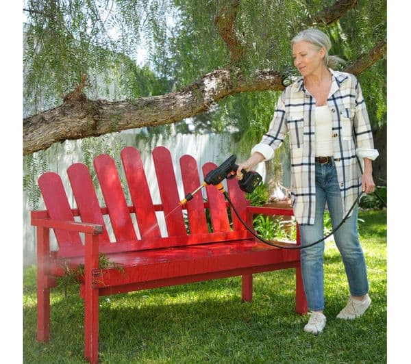 JET HAWK Portable Cordless Pressure Washer - 15 bar - Image 3