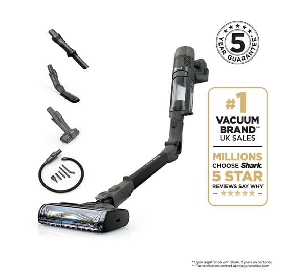 Shark PowerDetect Cordless Pet Vacuum Cleaner IP1223UKTDB - Black