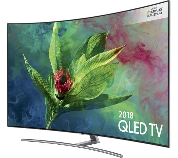 SAMSUNG QE65Q8CNATXXU 65" Smart 4K Ultra HD HDR Curved QLED TV - Image 1