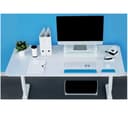 LEITZ Ergo WOW Keyboard Wrist Rest Blue thumbnail 2
