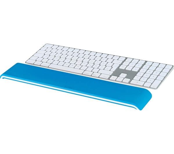 LEITZ Ergo WOW Keyboard Wrist Rest Blue - Image 4