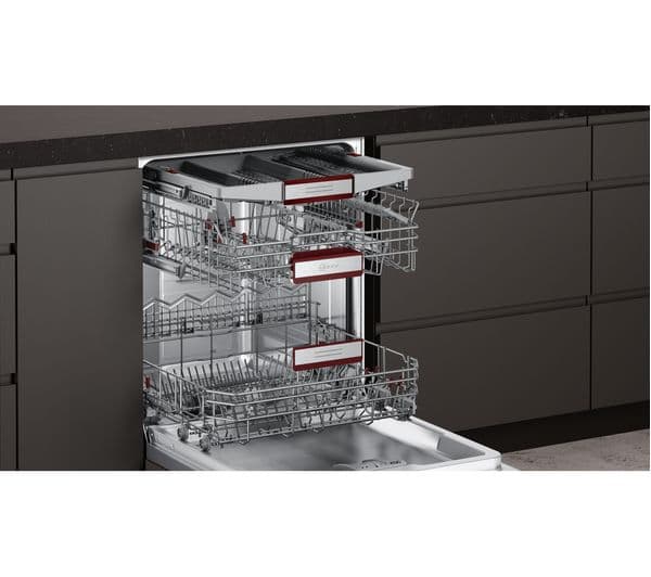 NEFF N70 S515U80D2G Full-size Fully Integrated Dishwasher - Image 2