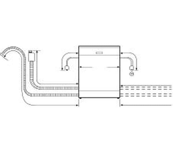 NEFF N70 S515U80D2G Full-size Fully Integrated Dishwasher - Image 3