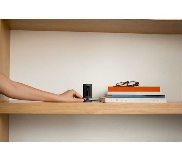 RING Indoor Cam Full HD 1080p WiFi Security Camera - Black - Image 3