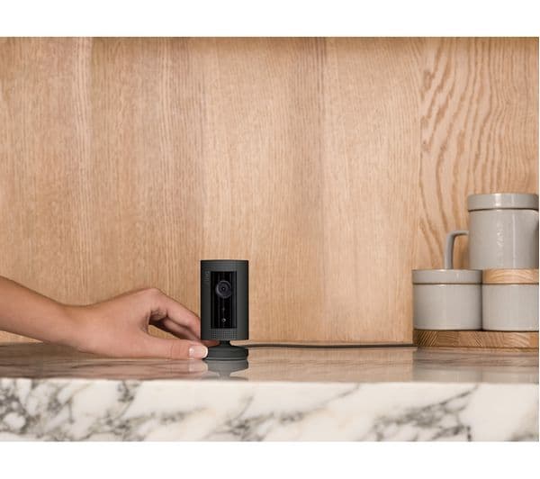 RING Indoor Cam Full HD 1080p WiFi Security Camera - Black - Image 4