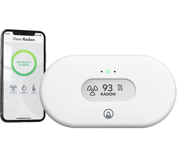 AIRTHINGS View Radon 2989 Indoor Air Quality Monitor - Image 1