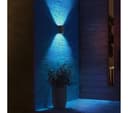 PHILIPS HUE White and Color Ambiance Resonate Smart Outdoor LED Wall Lamp - Black, Twin Pack thumbnail 3