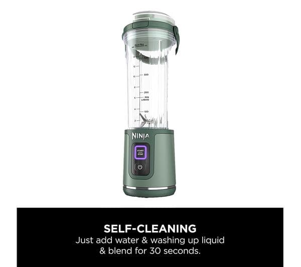 Ninja Blast BC151UKEM Cordless Blender - Forest Green - Image 9