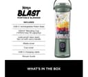 Ninja Blast BC151UKEM Cordless Blender - Forest Green thumbnail 10
