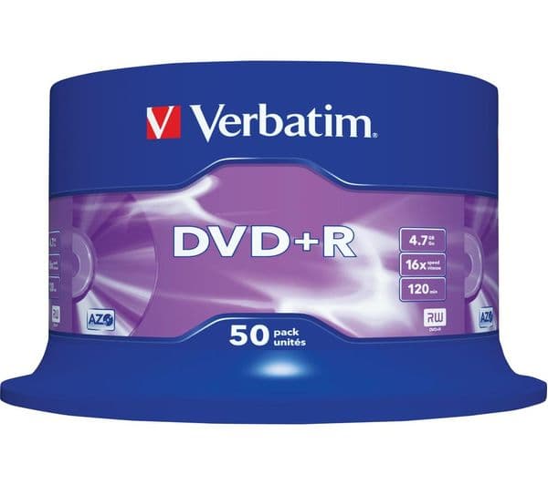 VERBATIM Azo DVD+R 4.7GB 16x Speed - Image 1