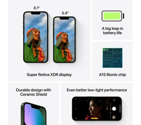 Apple iPhone 13 128GB Green - Image 7