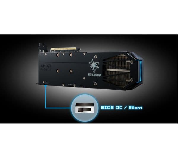 POWERCOLOR Radeon RX 9060 XT 16 GB Hellhound Graphics Card - Image 8