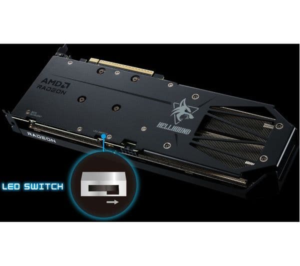 POWERCOLOR Radeon RX 9060 XT 16 GB Hellhound Graphics Card - Image 9