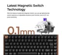 Keychron K2 HE Wireless Mechanical Keyboard Black thumbnail 3