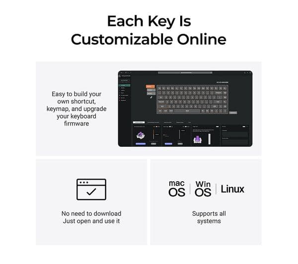 Keychron K2 HE Wireless Mechanical Keyboard Black - Image 6