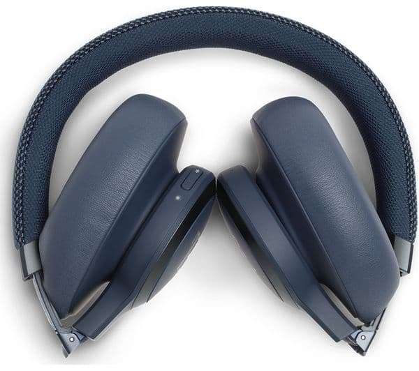 JBL LIVE 650BTNC Wireless Bluetooth Noise-Cancelling Headphones - Blue - Image 10