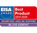 JBL LIVE 650BTNC Wireless Bluetooth Noise-Cancelling Headphones - Blue thumbnail 6
