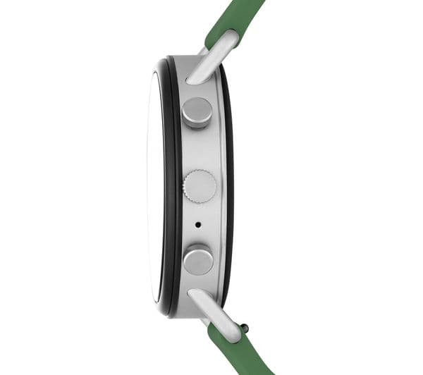 SKAGEN Falster 2 Smartwatch - Green, Silicone Strap - Image 3