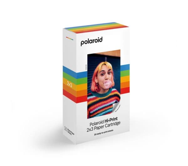 POLAROID Hi-Print 2x3 Photo Paper Cartridge - 20 Sheets - Image 1