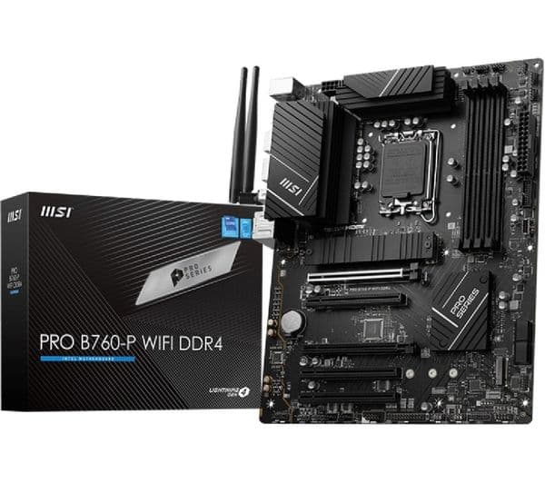 MSI Pro B760-P WiFi DDR4 Motherboard - Image 4