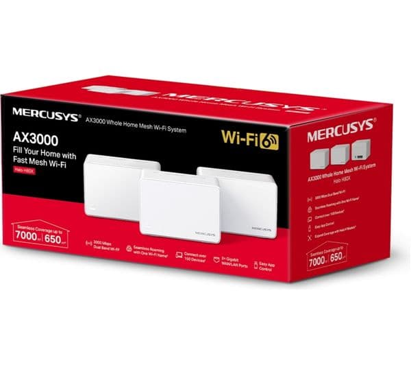 MERCUSYS Halo H80X WiFi System Triple Pack - Image 3