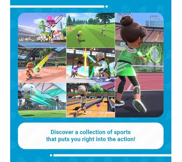 Nintendo Switch Neon Red & Blue with Sports & Nintendo Switch Online 12 Month Membership - Image 5