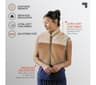 SHARPER IMAGE Luxe Heated Vest - Beige
