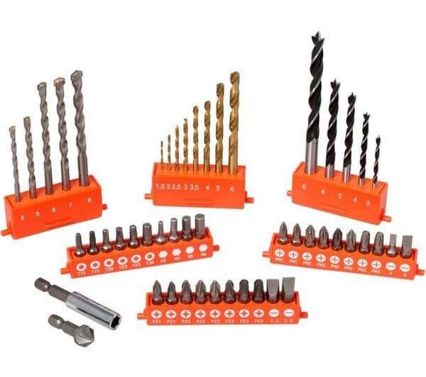 BLACK + DECKER A7232-XJ 50-Piece Drill Bit Set - Black - Image 4
