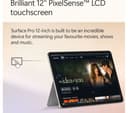 Microsoft Surface Pro 2-in-1 Touchscreen Snapdragon X Plus 256GB Platinum thumbnail 2
