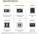 Microsoft Surface Pro 2-in-1 Touchscreen Snapdragon X Plus 256GB Platinum thumbnail 7