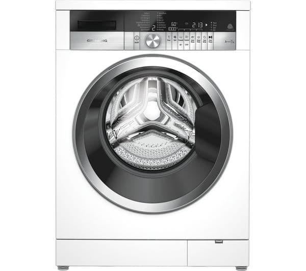 GRUNDIG GWN47430CW Washing Machine - White - Image 1