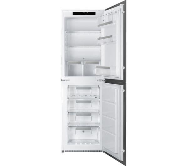 SMEG UKC8174NF Integrated 50/50 Fridge Freezer - Sliding Hinge - Image 1