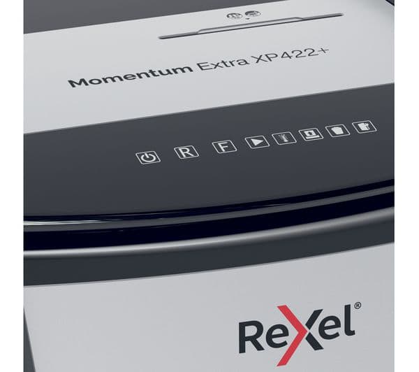 REXEL Momentum Extra XP422+ Cross Cut Paper Shredder - Image 4
