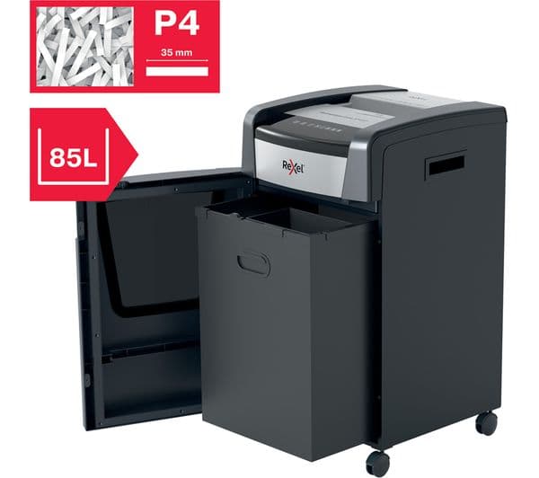 REXEL Momentum Extra XP422+ Cross Cut Paper Shredder - Image 6