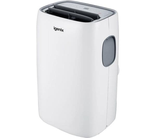 IGENIX 9000 BTU 4-in-1 Portable Air Conditioner - White - Image 1