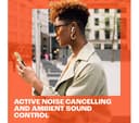 JBL Tune Beam Wireless Bluetooth Noise-Cancelling Earbuds - Blue thumbnail 2